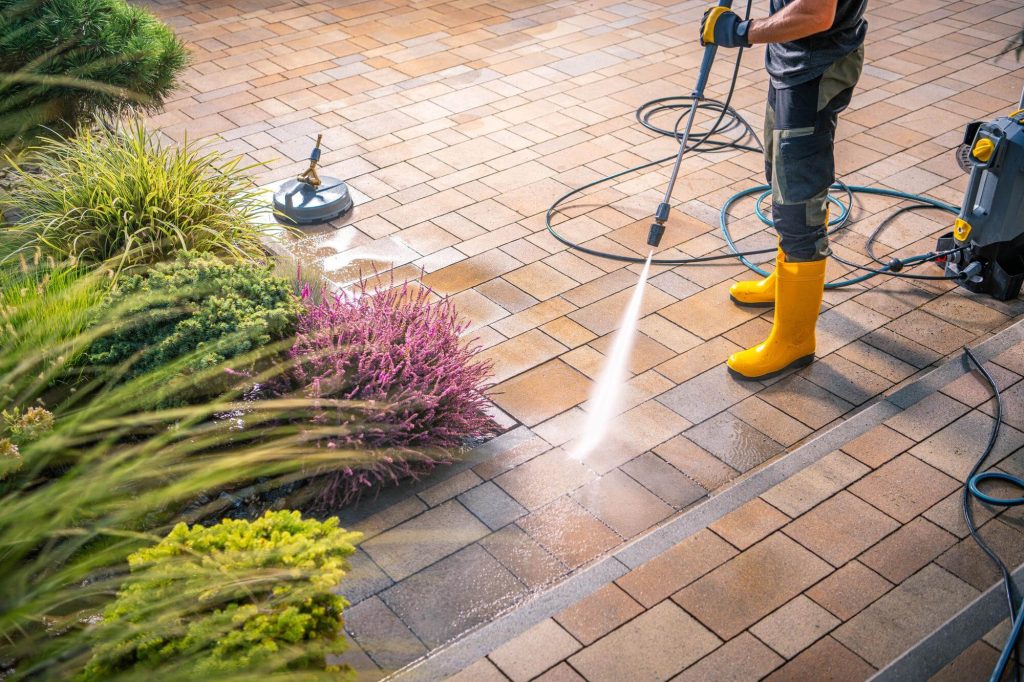 How to Jet Wash a Patio