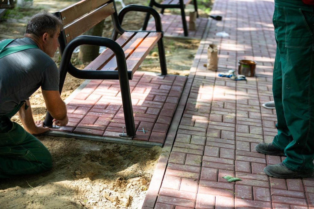 Pressure washing patio without damage